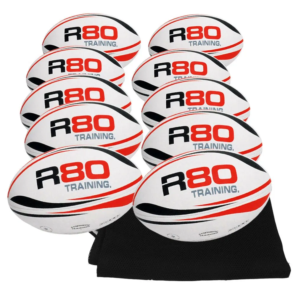 R80 Rugby Ball Packs