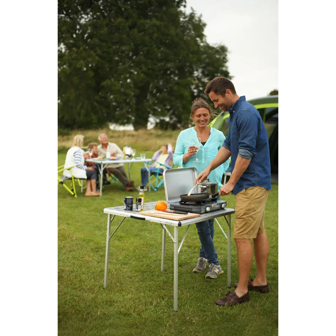 Réchaud de camping à gaz 2 feux Campingaz Kitchen Kit CV