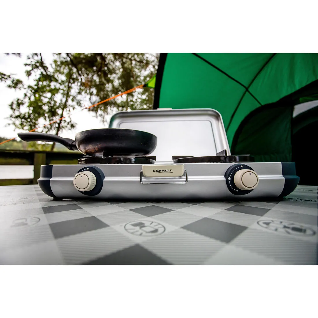 Réchaud de camping à gaz 2 feux Campingaz Kitchen Kit CV