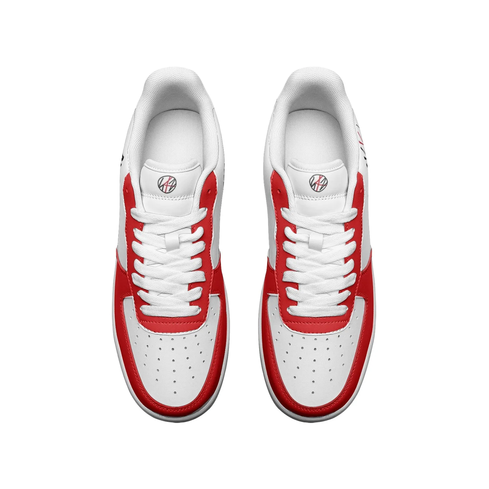 Red Low Top Stray Kids Sneakers