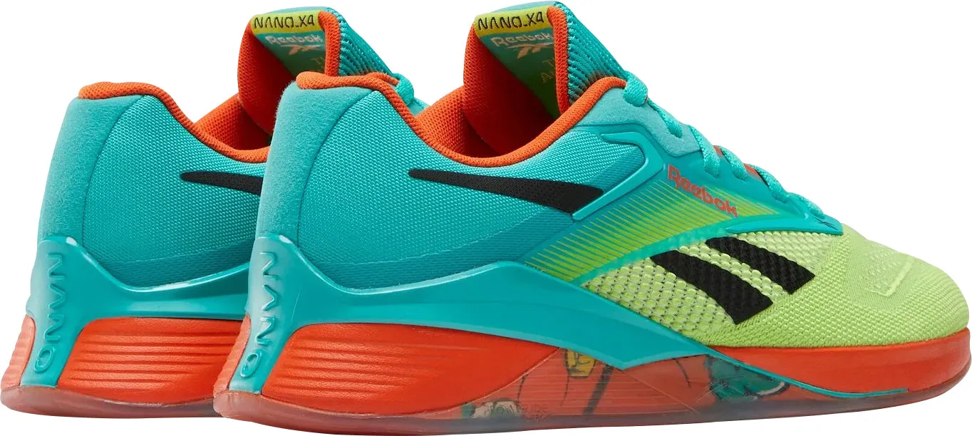 Reebok Nano X4 Mens Training Shoes - Green