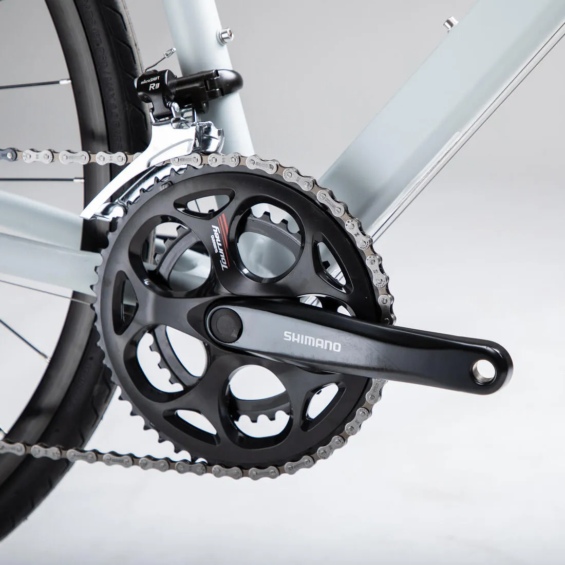 Road Bike Triban RC 120 Disc Brake - Blue