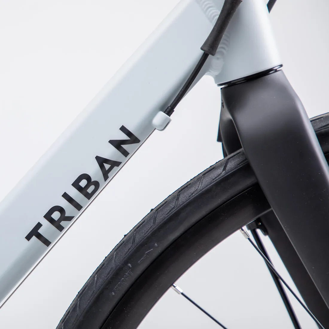 Road Bike Triban RC 120 Disc Brake - Blue