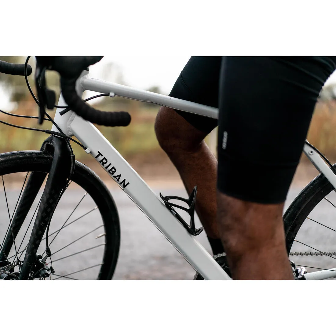 Road Bike Triban RC 120 Disc Brake - Blue