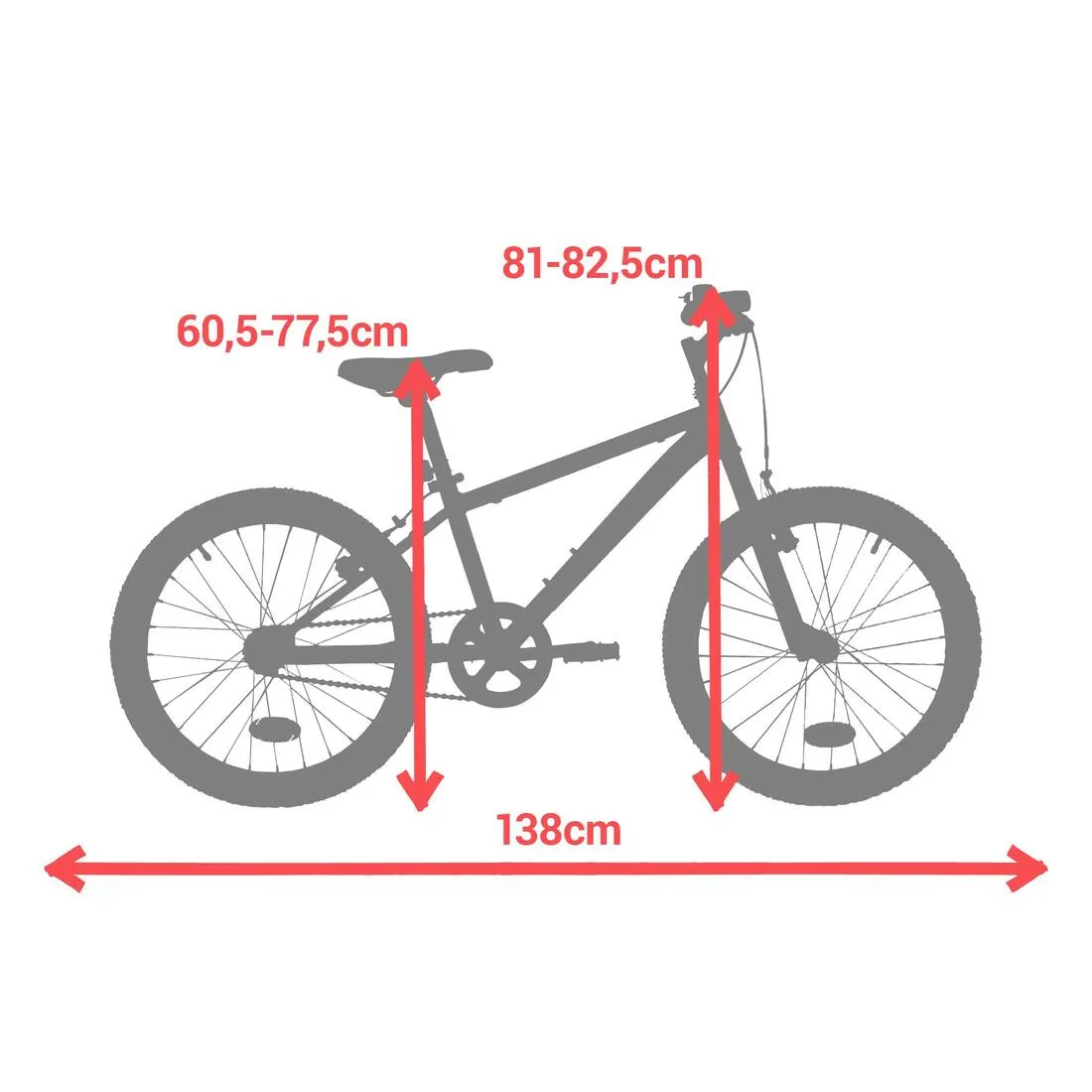 Rockrider ST 120 Kids' 20-Inch 6-9 Years Mountain Bike - White/Blue