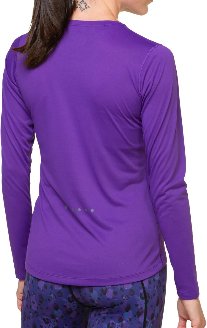Ronhill Core Long Sleeve Womens Running Top - Purple
