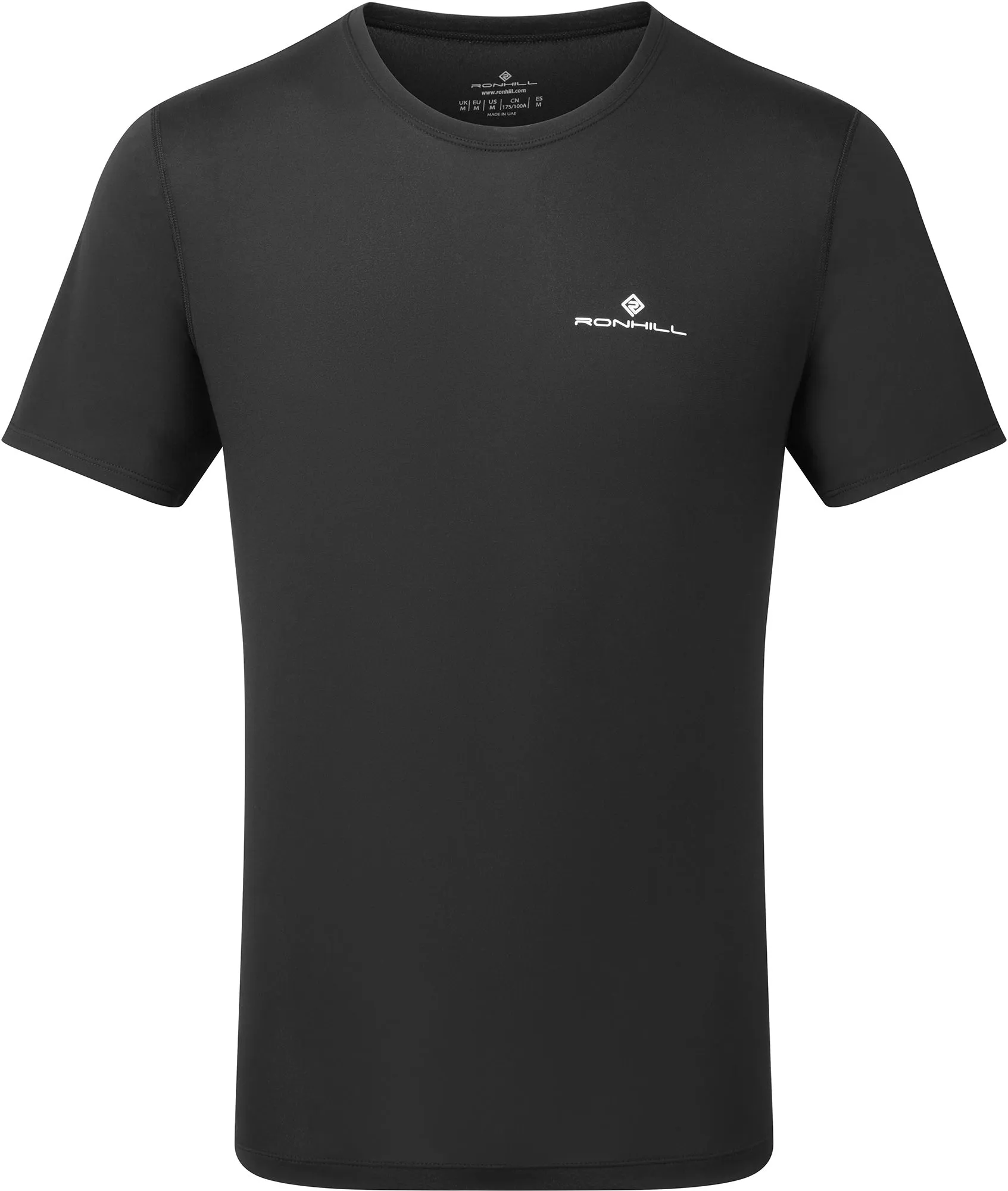 Ronhill Core Short Sleeve Mens Running Top - Black