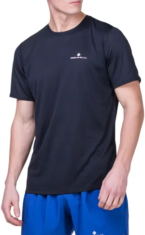 Ronhill Core Short Sleeve Mens Running Top - Black