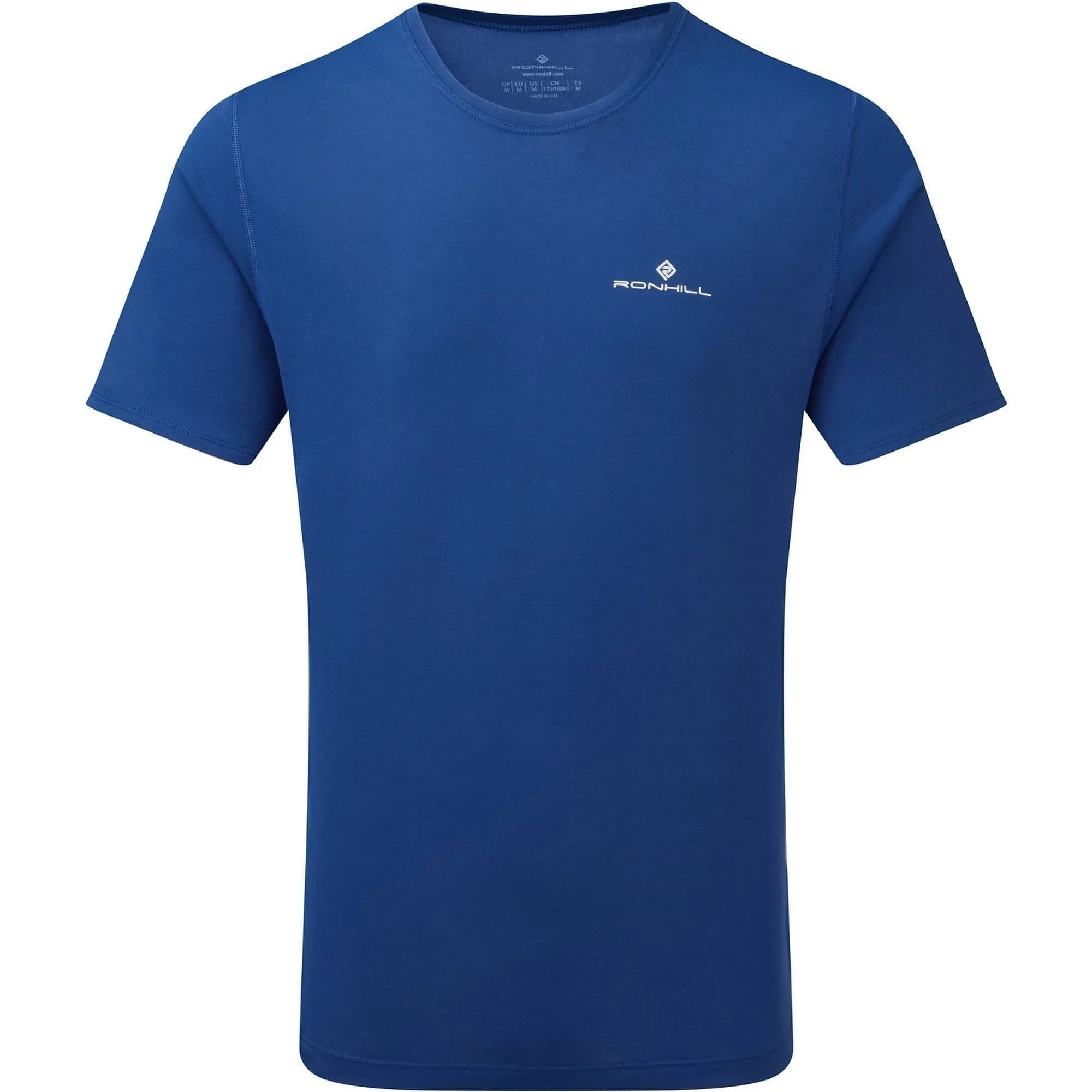 Ronhill Core Short Sleeve Mens Running Top - Blue