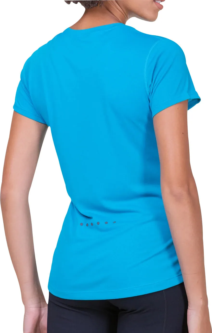 Ronhill Core Short Sleeve Womens Running Top - Blue
