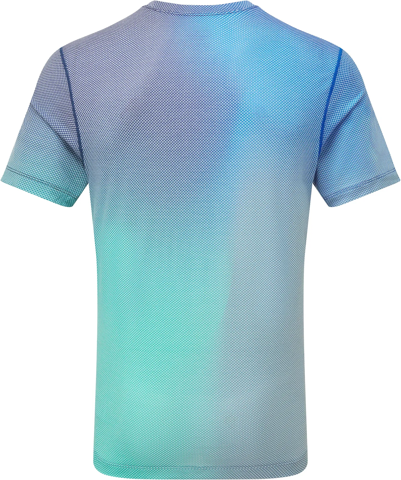 Ronhill Tech Golden Hour Short Sleeve Mens Running Top - Blue