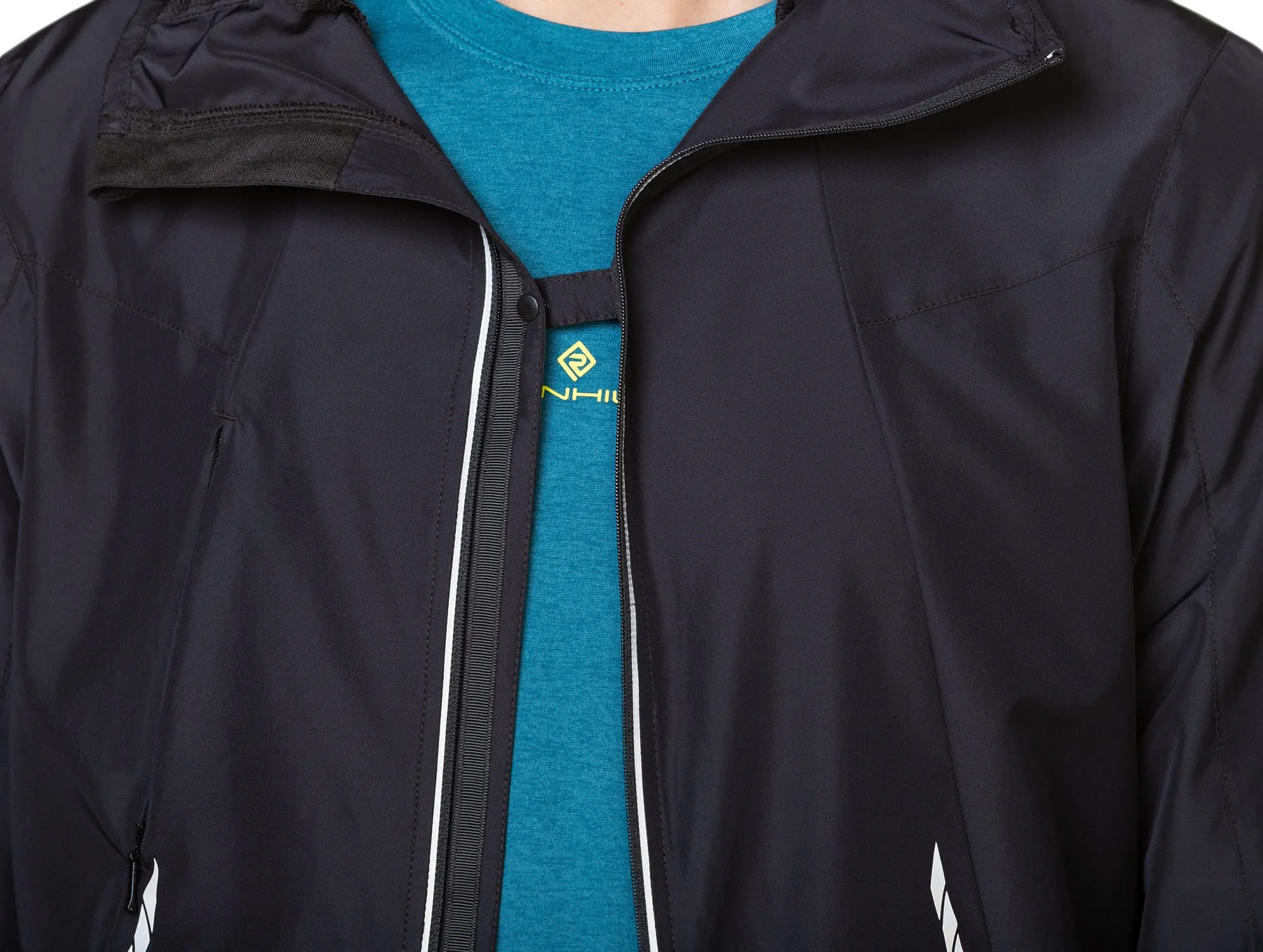 Ronhill Tech Reflect Mens Running Jacket - Black