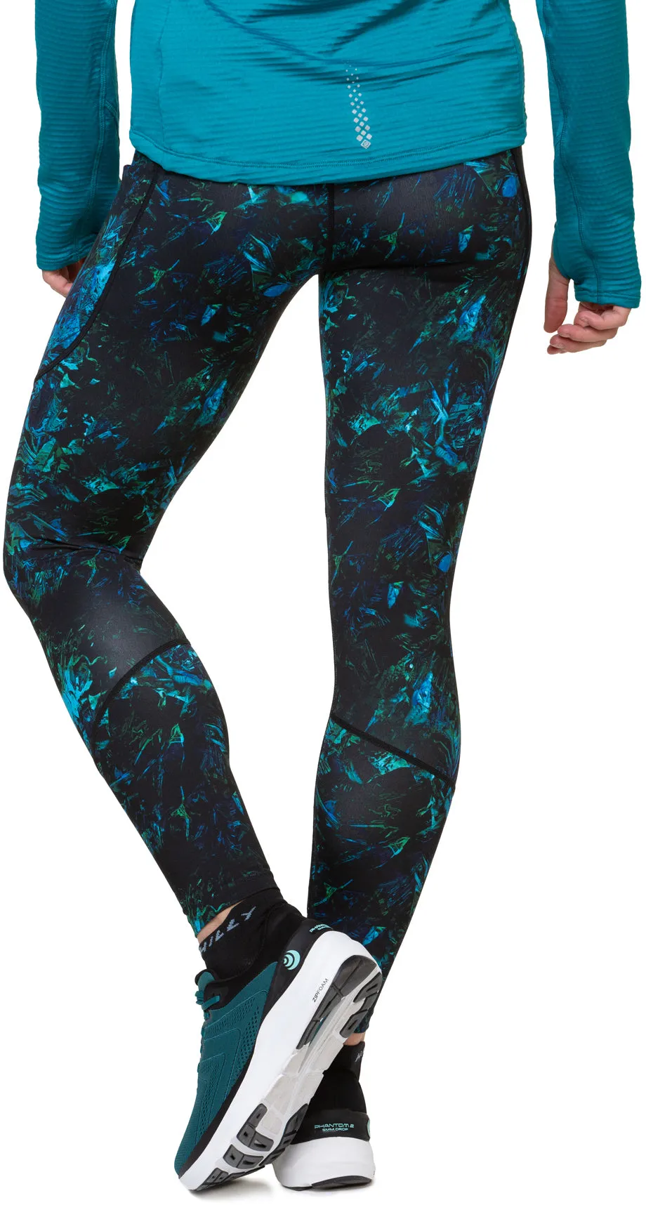 Ronhill Tech Womens Long Running Tights - Blue