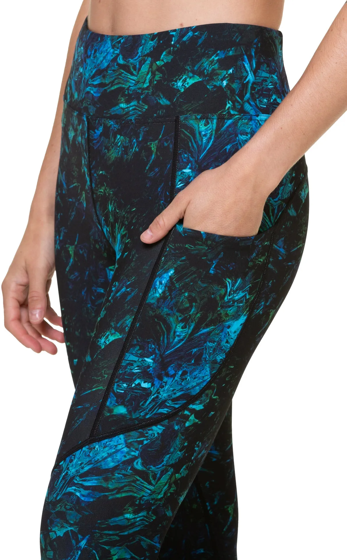 Ronhill Tech Womens Long Running Tights - Blue