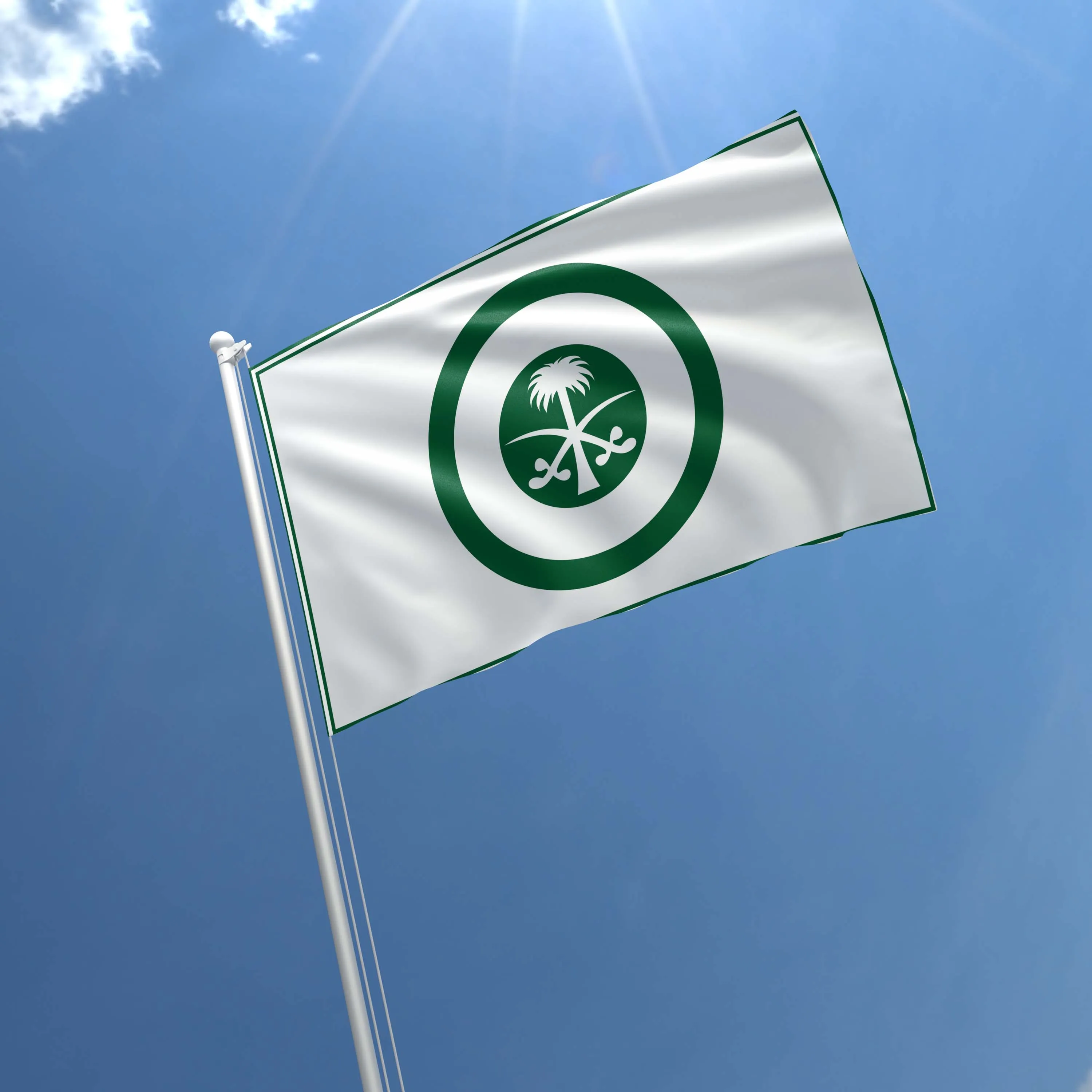 Royal Saudi Arabian Air Force Roundel Flag Banner