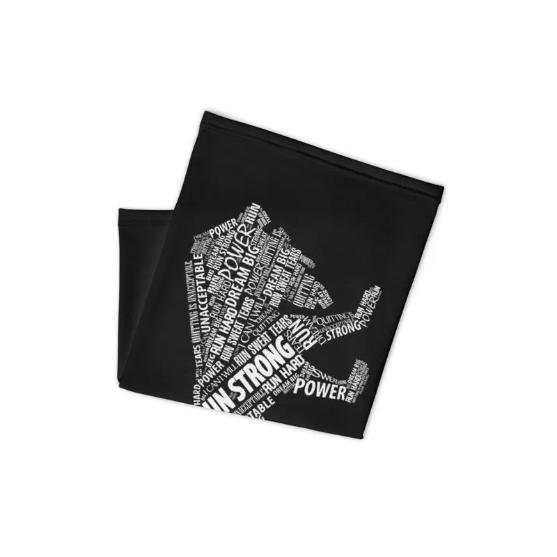 Run Strong Lion Neck Gaiter