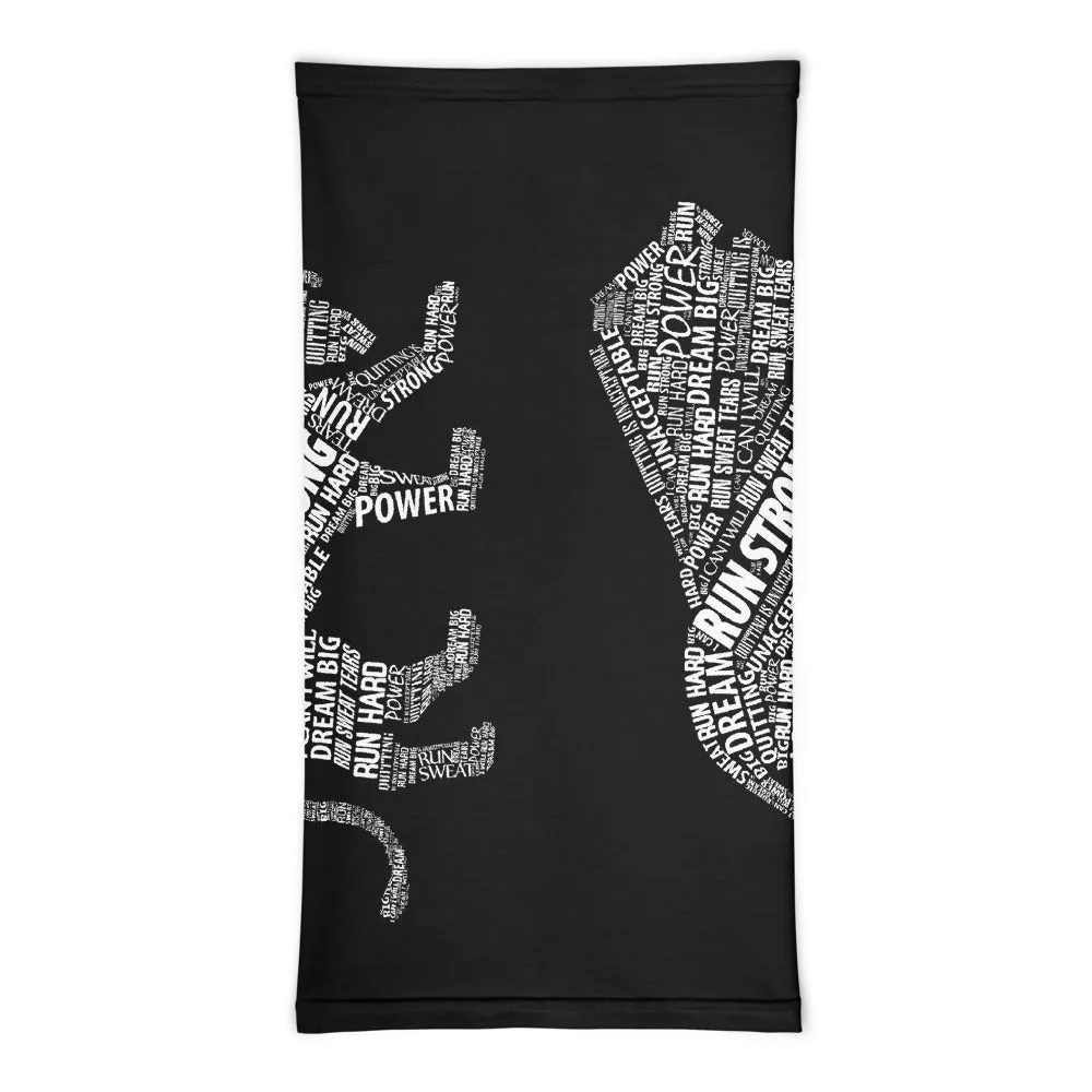 Run Strong Lion Neck Gaiter