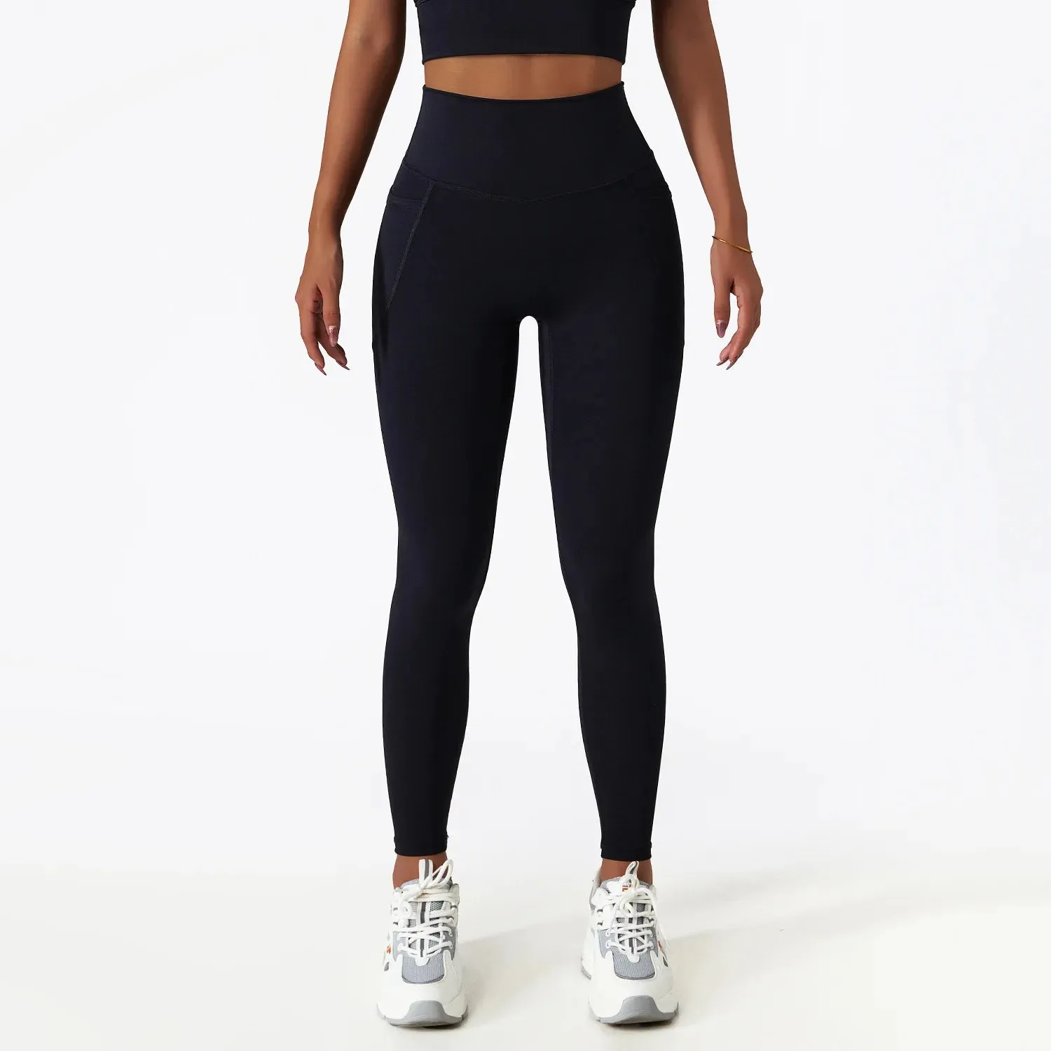 Running Breathable Leggings with Pocket