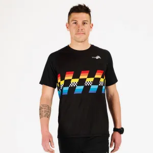 RUNNING TEE-SHIRT FINISHER BLACK