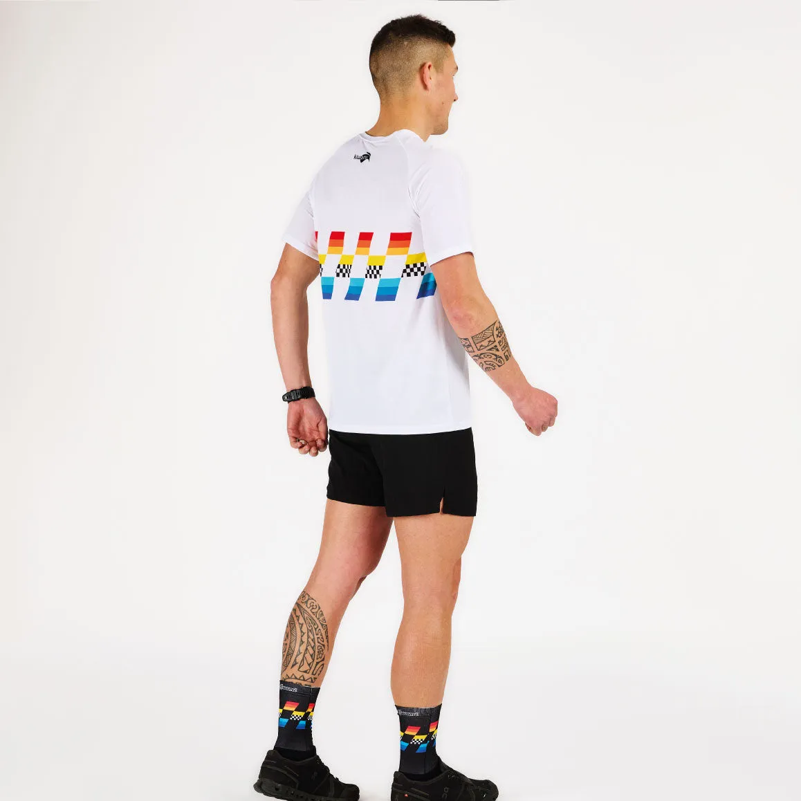 RUNNING TEE-SHIRT FINISHER WHITE