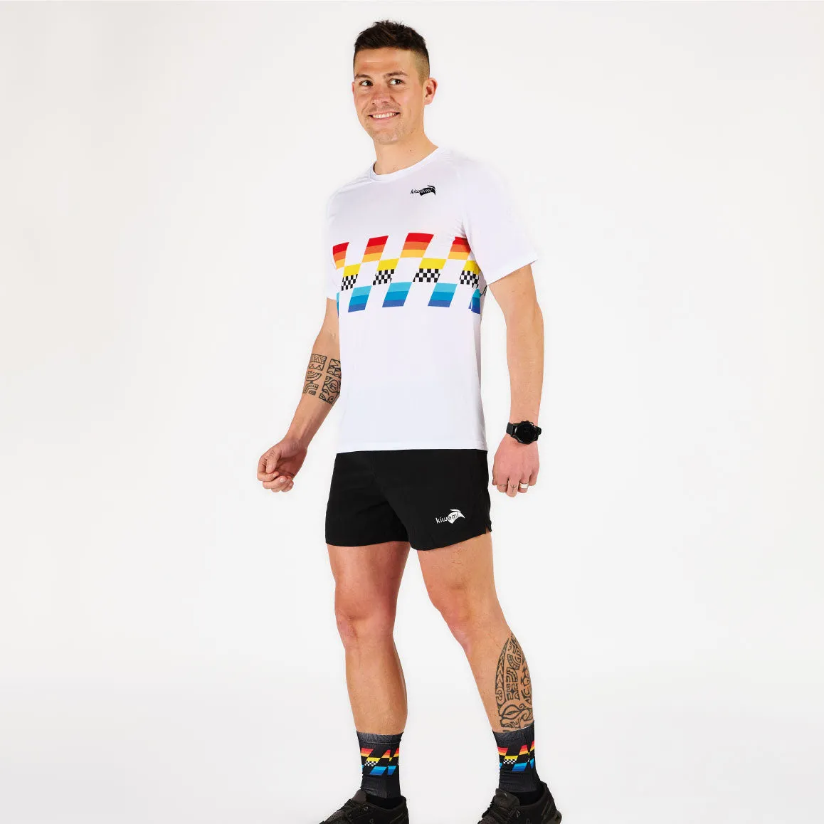 RUNNING TEE-SHIRT FINISHER WHITE