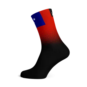 Samoa Flag Socks