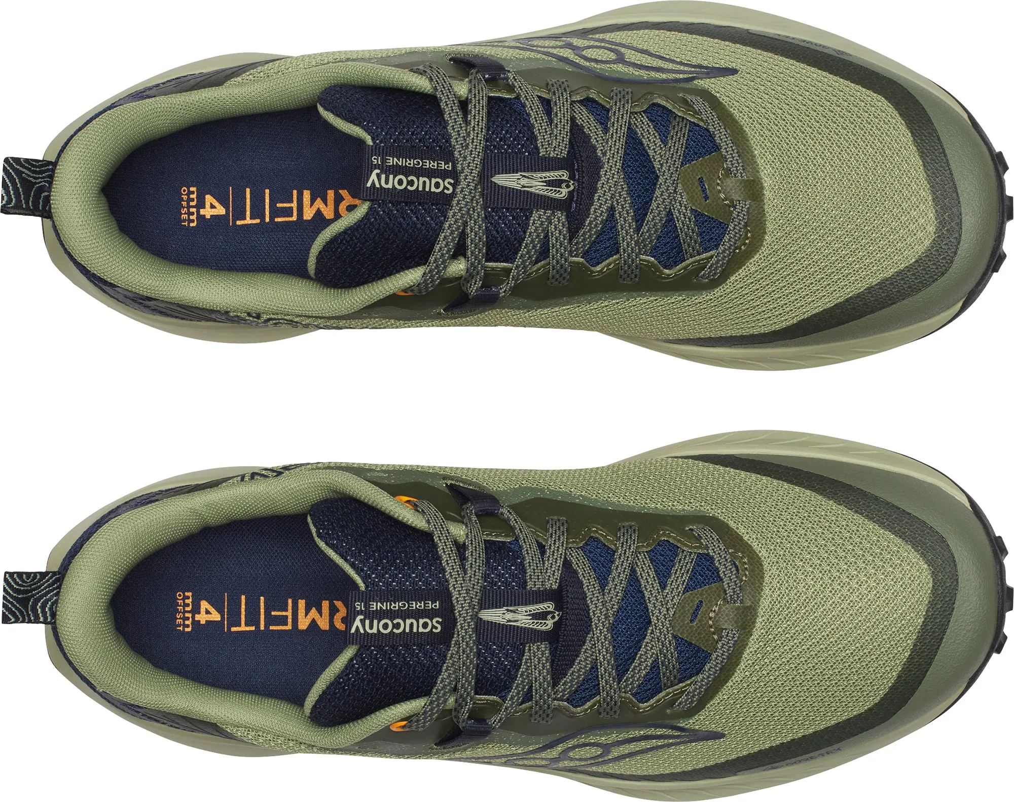 Saucony Peregrine 15 GORE-TEX Mens Trail Running Shoes - Green