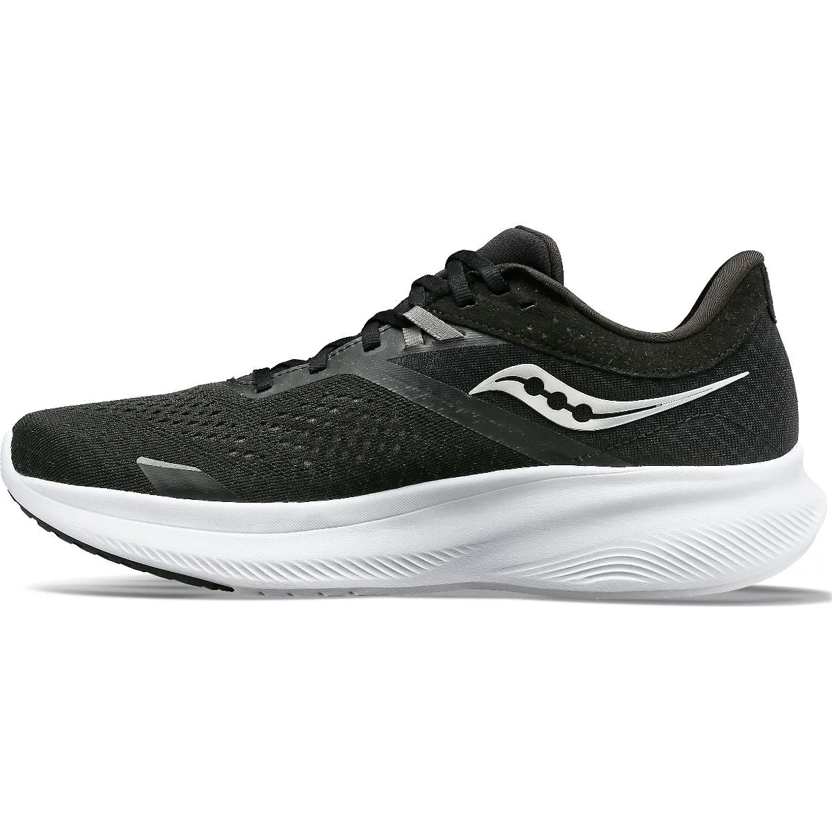 Saucony Ride 16 (Mens) - Black/White