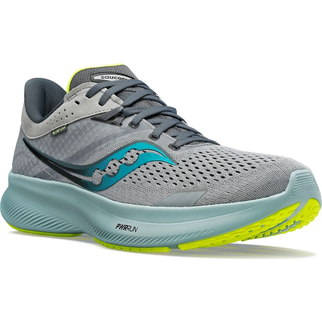 Saucony Ride 16 (Mens) - Fossil/Palm