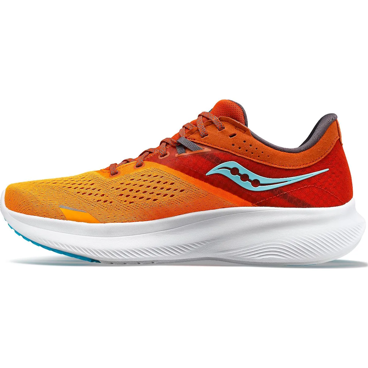 Saucony Ride 16 (Mens) - Marigold/Lava Orange