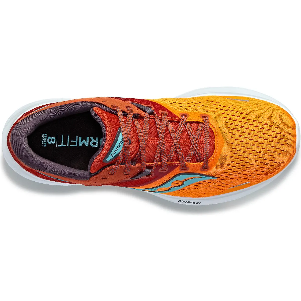 Saucony Ride 16 (Mens) - Marigold/Lava Orange