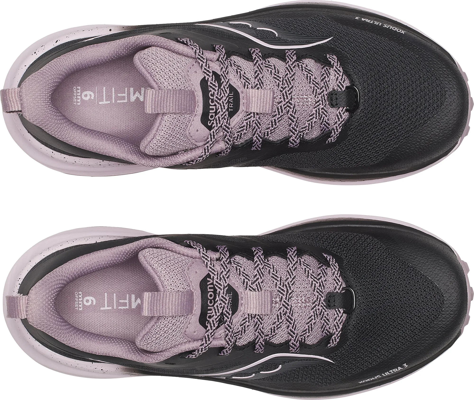 Saucony Xodus Ultra 3 Womens Trail Running Shoes - Black