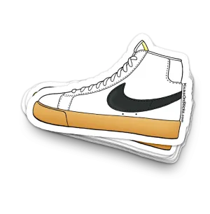 SB Blazer "Orange Label White" Sneaker Sticker