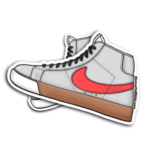 SB Blazer "Swoosh Life" Sneaker Sticker