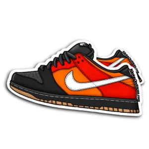 SB Dunk Low "Cinnabar" Sneaker Sticker