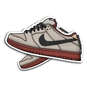 SB Dunk Low "Hennessy" Sneaker Sticker
