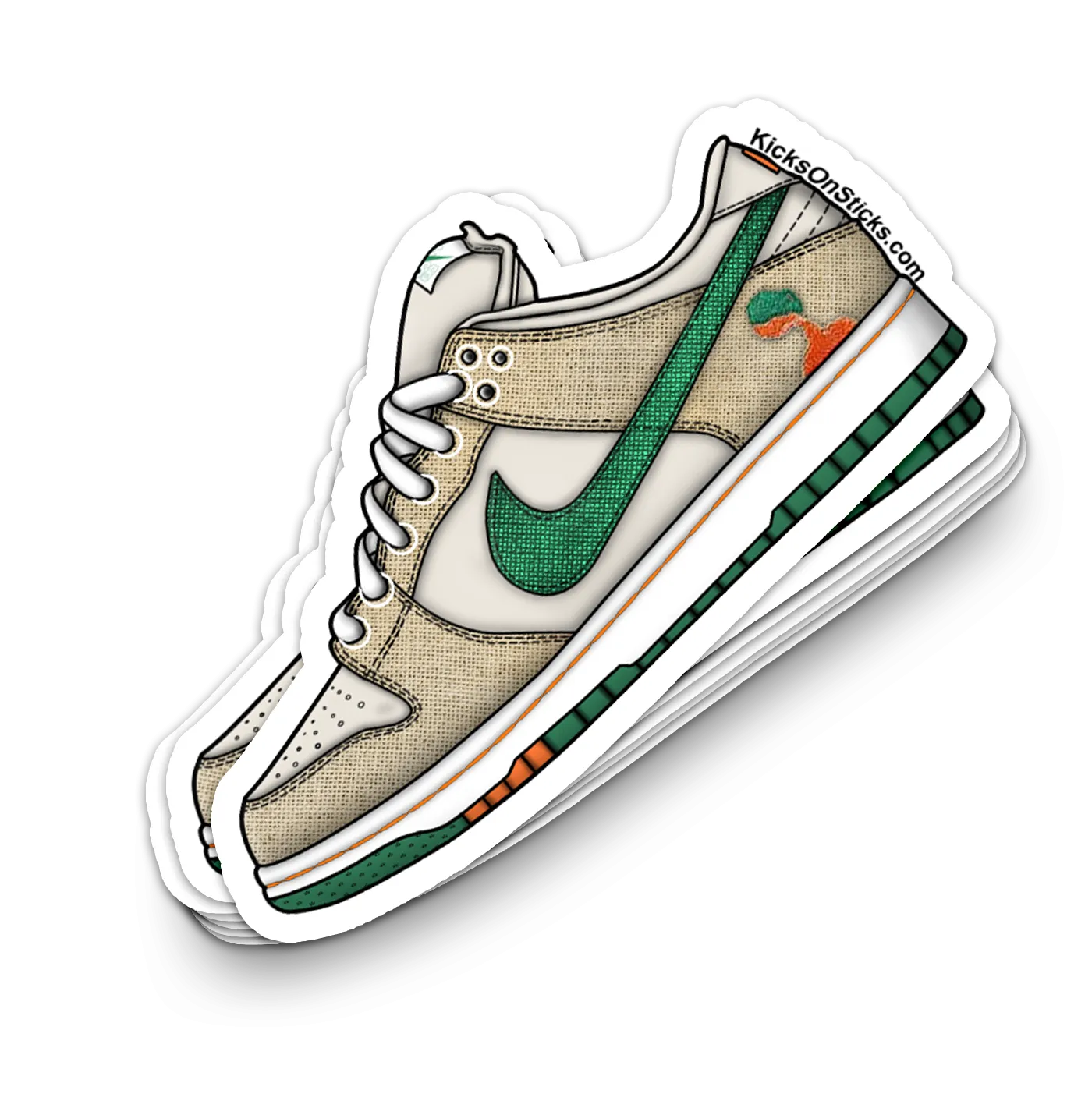 SB Dunk Low "Jarritos" Sneaker Sticker