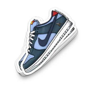 SB Dunk Low "Why So Sad" Sneaker Sticker