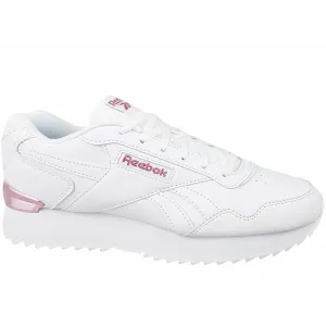 SCARPE REEBOK CLASSIC GLIDE RIPPLE CLIP LEATHER BIANCA SCARPA DONNA