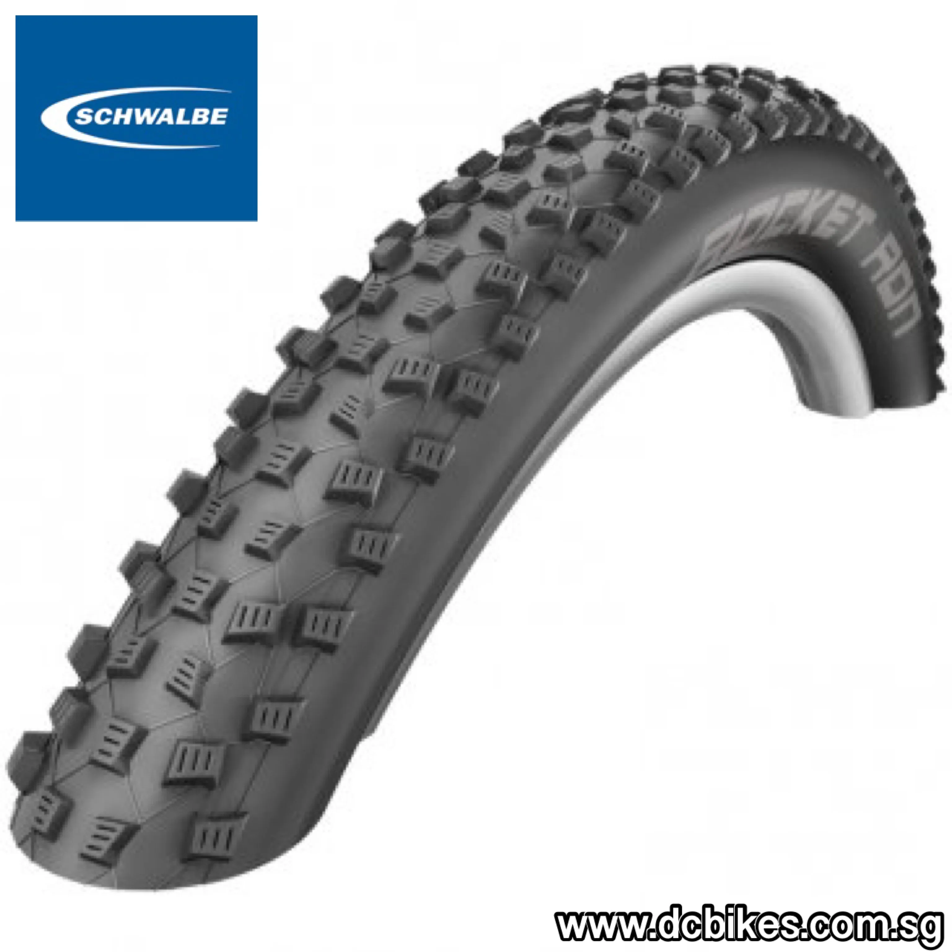 Schwalbe 29 X 2.1 Rocket Ron Addix MTB Folding Tyres Etrto : 54-622 (1 Tire)