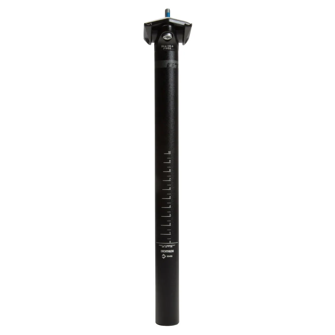 Seat Post 27.2mm - 29.8mm to 33mm - Black