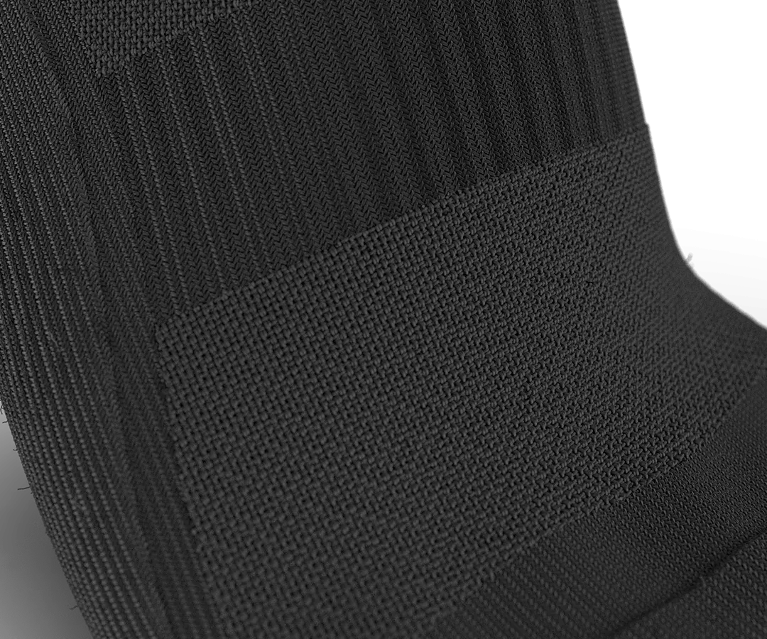 Senda Athletics Gravity Pro Performance Grip Socks - Crew Length - Black