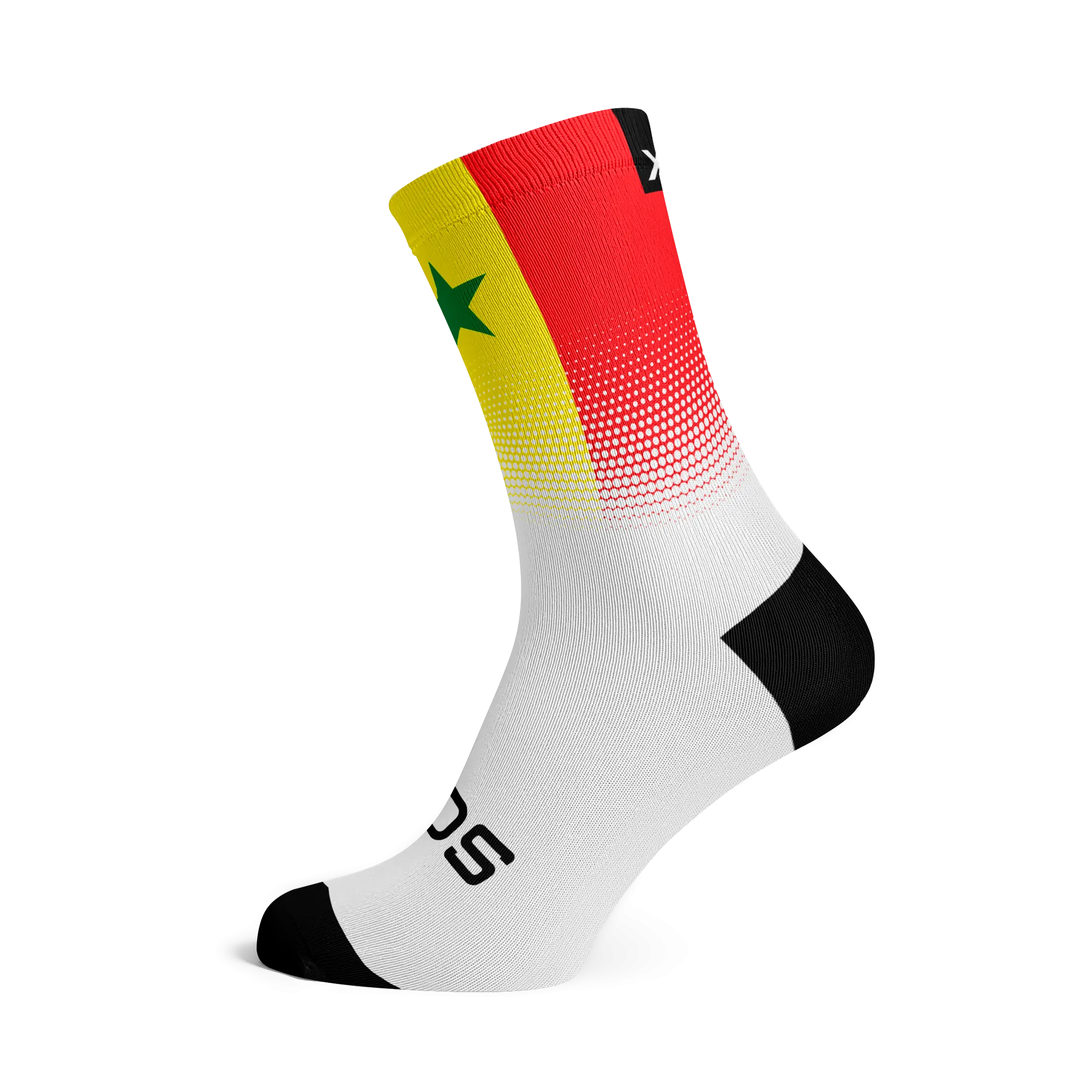 Senegal Flag Socks