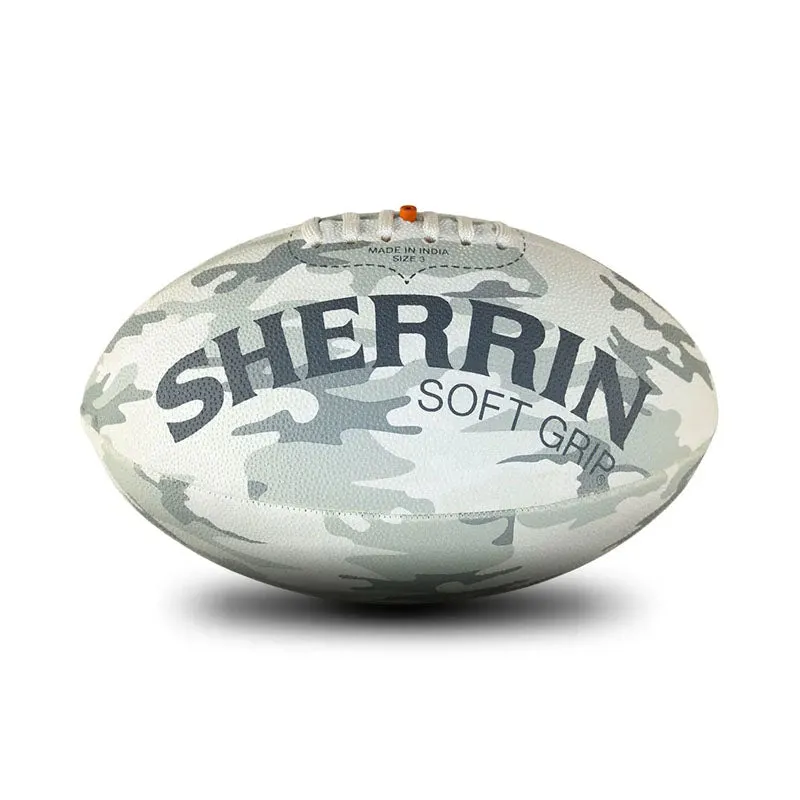 Sherrin Soft Grip - Grey Camo - Size 3