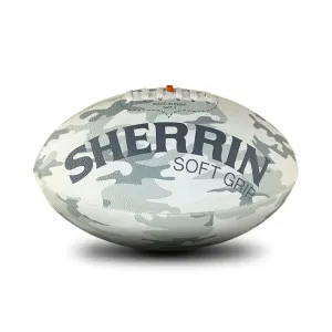 Sherrin Soft Grip - Grey Camo - Size 3