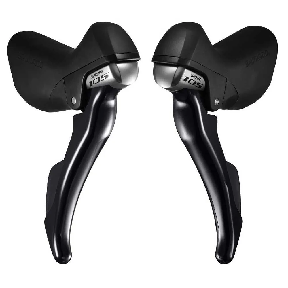 Shimano 105 5800 2 x 11 Speed STI Shifter Set Including Inner Gear Cables
