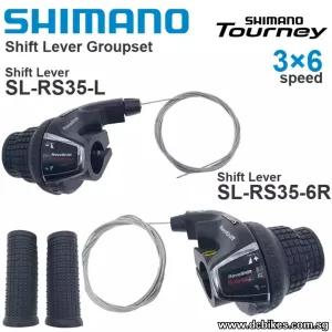 Shimano 3 X 6 Speed 3 X 7 Revoshift RS35 Grip Twist Shifter