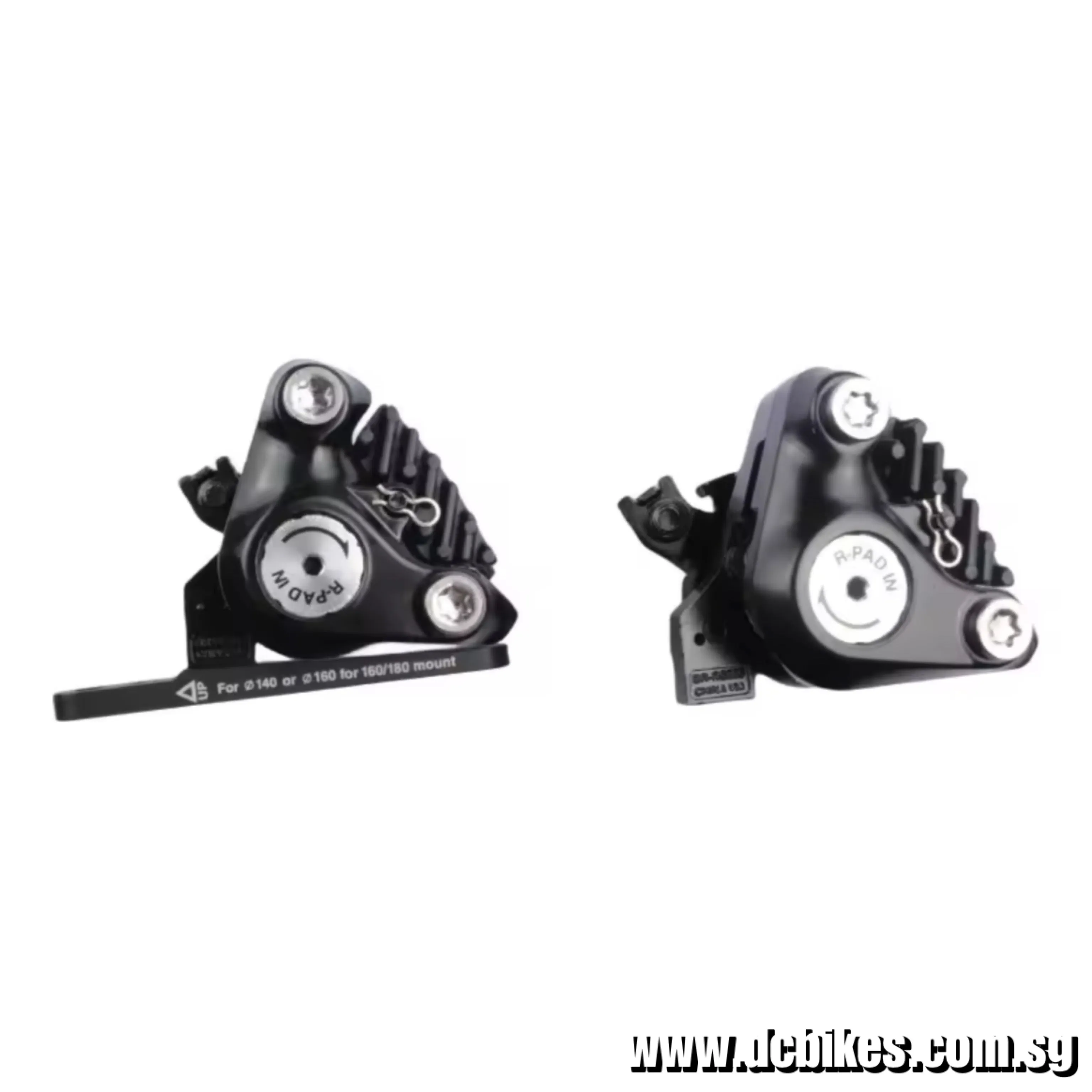 Shimano BR-RS305 Road Gravel Bikes Front & Rear Cable Pull Mechanical Disc Brake Flat Mount Calipers - 2 Pieces