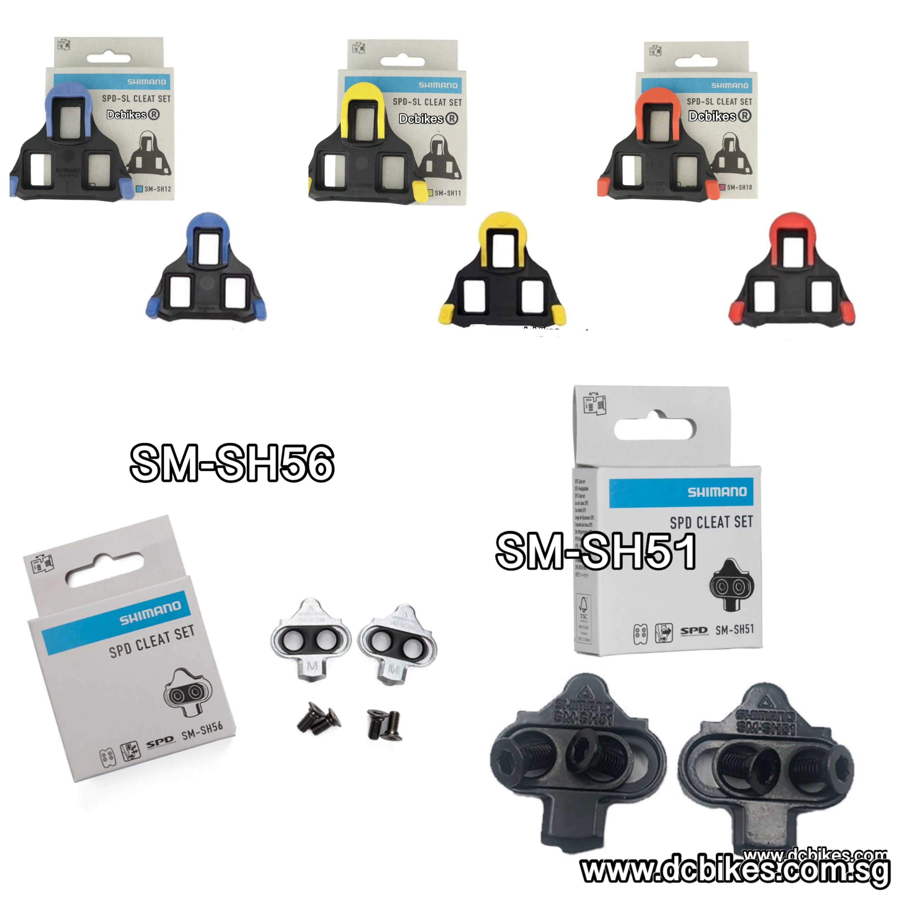 Shimano Road MTB Bike Cycling Shoes SPD Pedal Cleats
