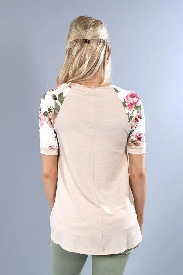 Show Your Best Top ~ Taupe